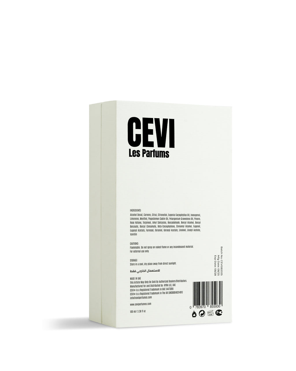CEVI CRUCIBLE Extrait de Parfum