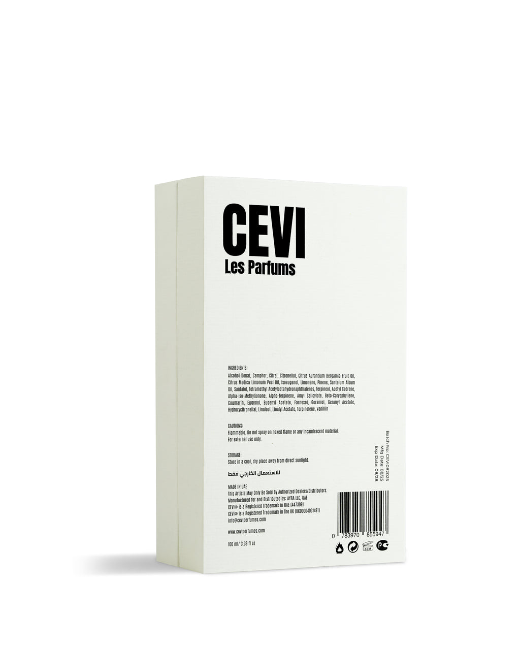 CEVI ELEMENT Extrait de Parfum