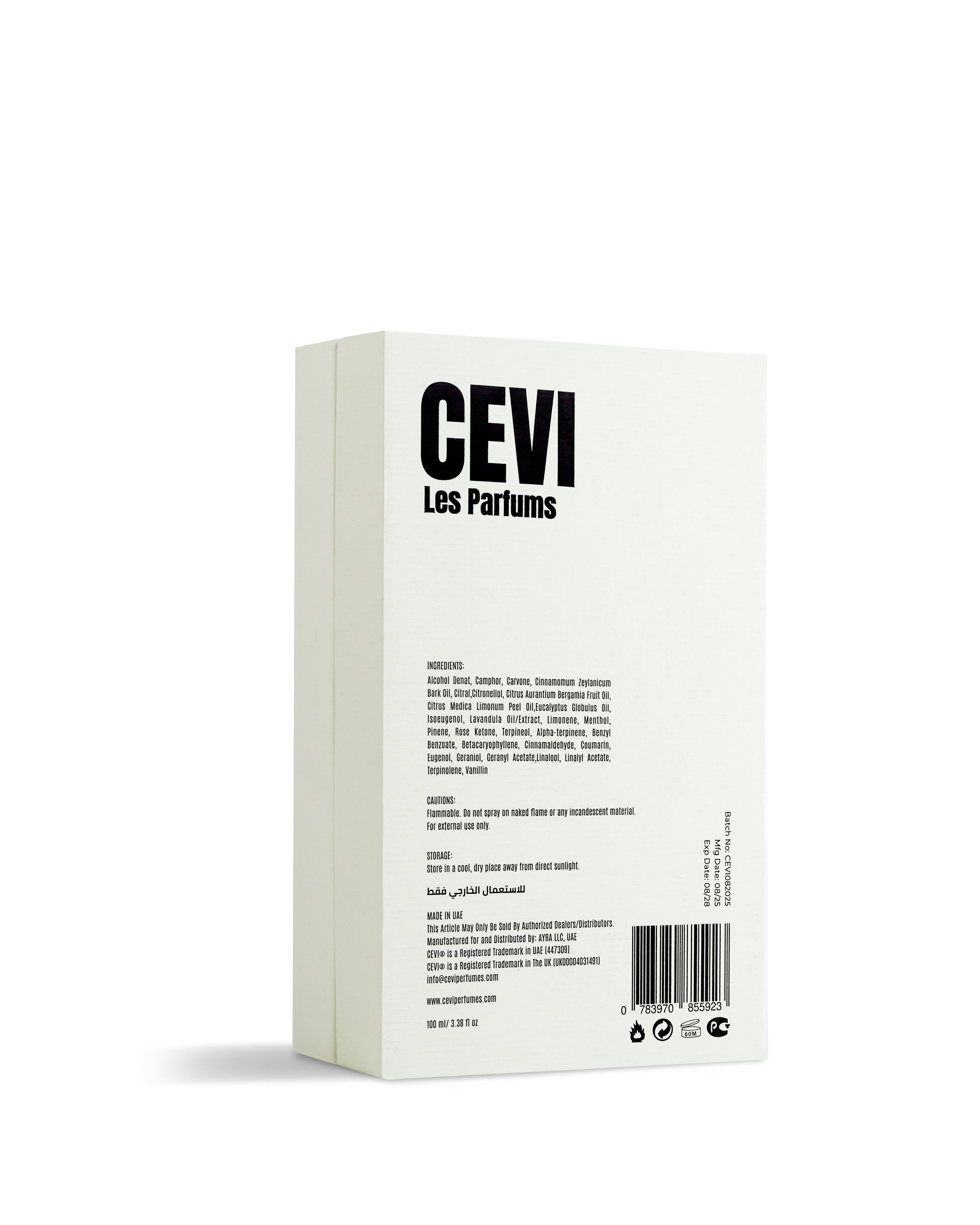 CEVI INFINITI Extrait de Parfum