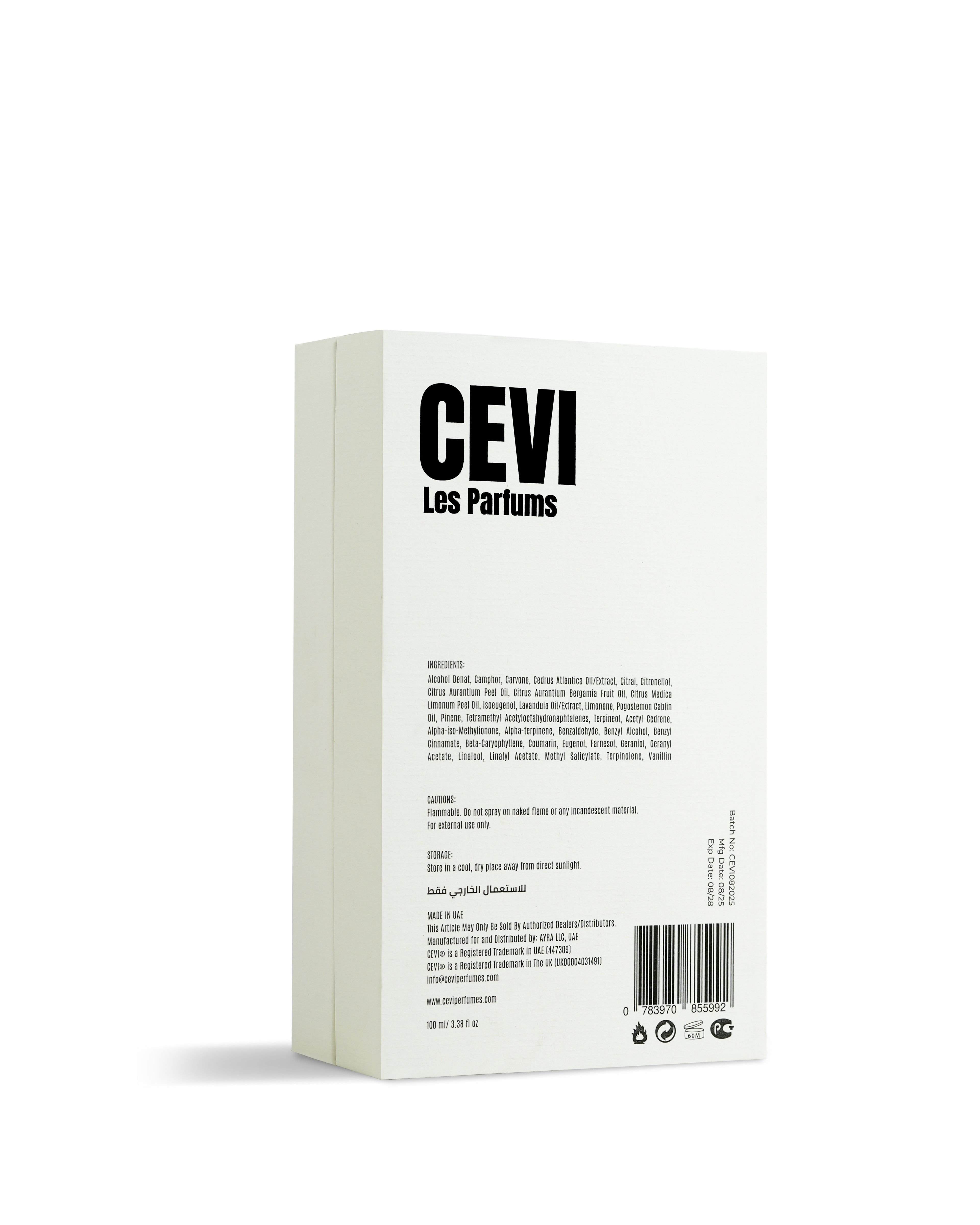 CEVI OUD MIRAJ Extrait de Parfum