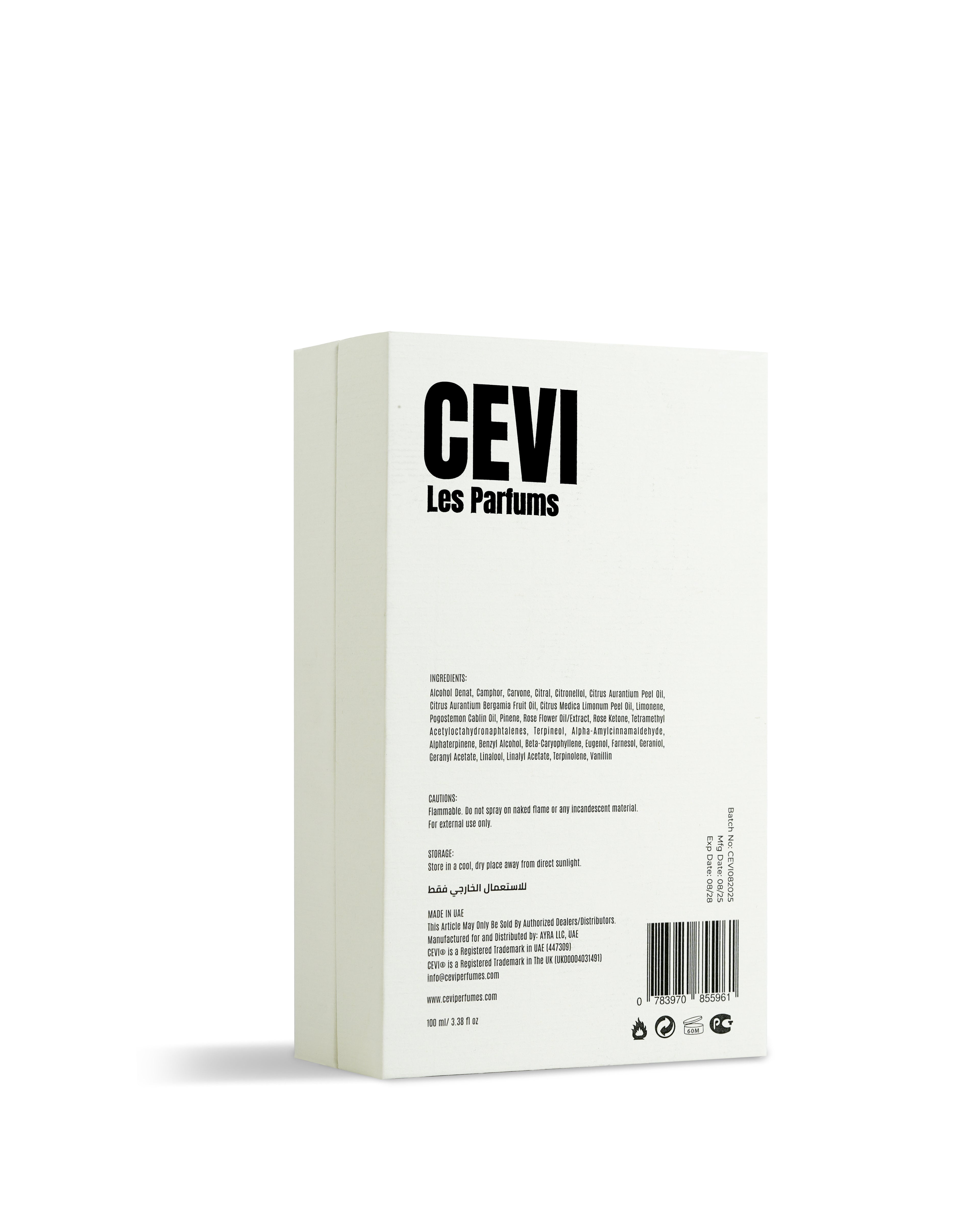 CEVI MONARC Extrait de Parfum