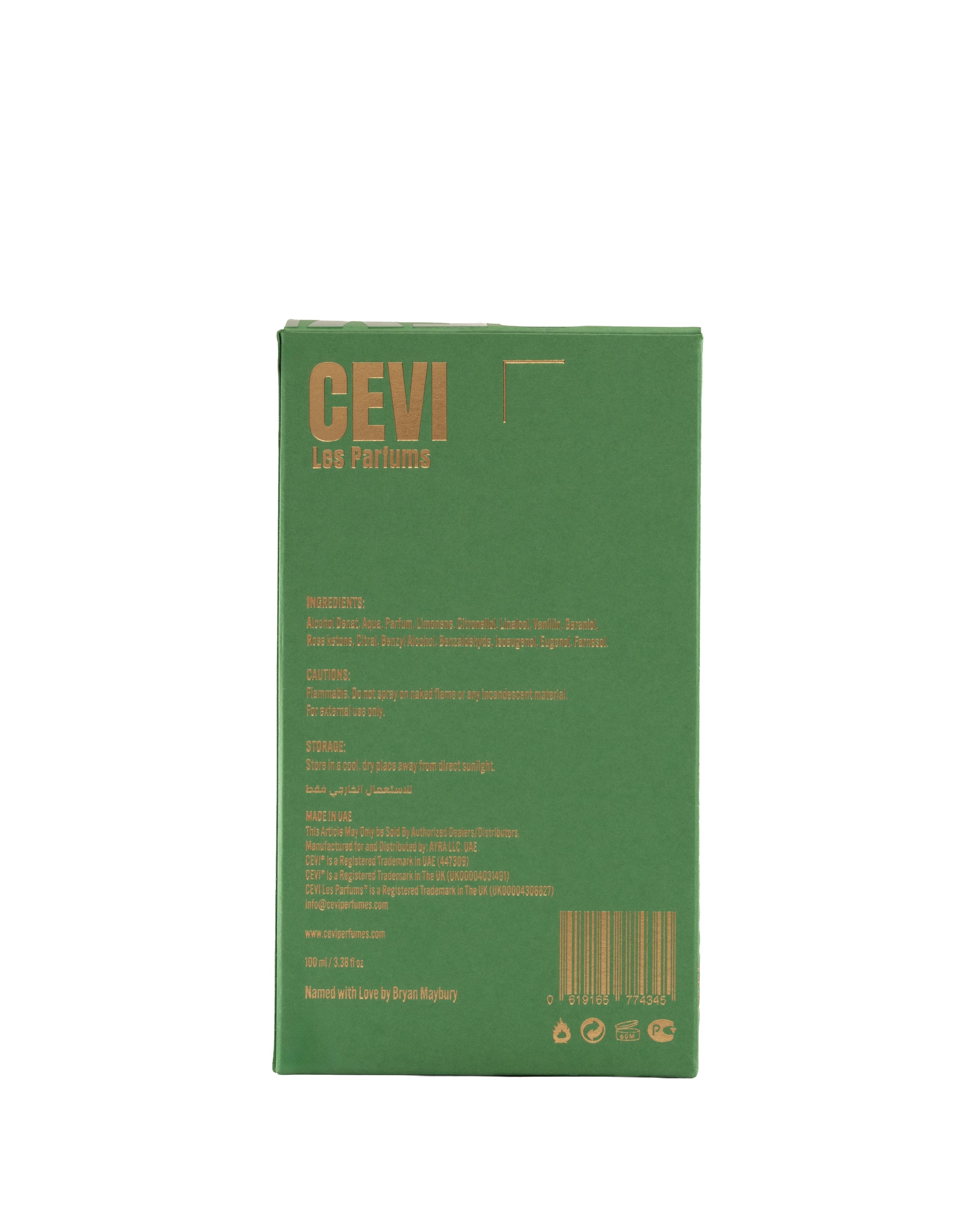 CEVI X VETIVER THEORY INSPIRED BY CREED WILD VETIVER